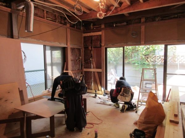 現在工事が進められており、６月には入居できるようになる予定