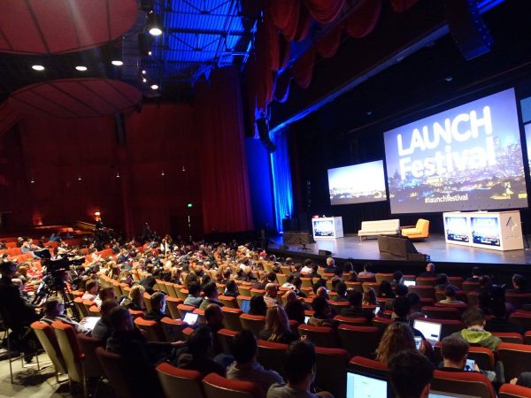 2017年、町野氏が参加した米国でのカンファレンス時の様子