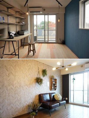 単身者用の部屋については改装の度合いによって賃料が異なる部屋が何タイプか用意されており、好みに合わせて選べる