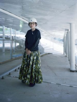 妹島和世氏。映画「建築と時間と妹島和世」より