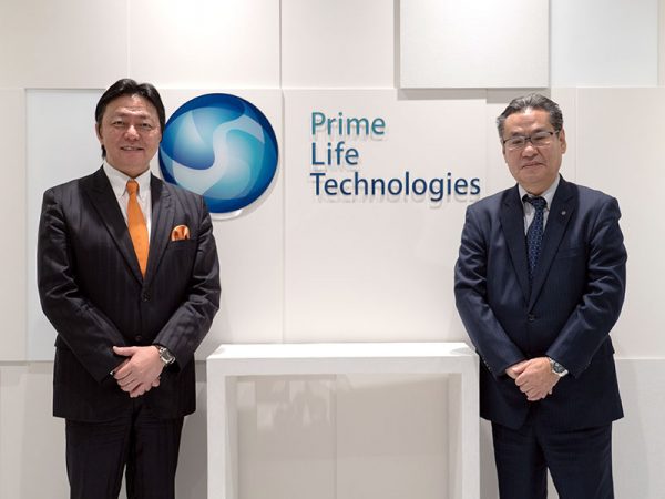 品川グランドセントラルタワー プライムライフテクノロジーズ本社にて（2020年12月8日）