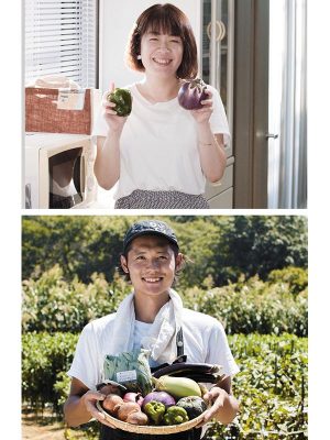 野菜を通じて生産者と消費者が互いを知り、つながるという仕組みだ