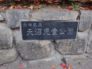 天沼という地名が昔はあった