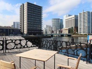 PETAL3の屋上。この部屋の宿泊者だけが使える特別な空間だ