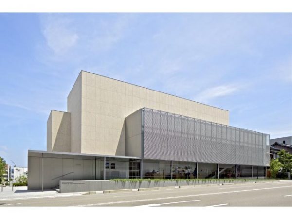 金沢の都市模型。谷口吉郎･吉生記念金沢建築館で開催中（2021年1月5日〜9月12日）の企画展「金沢のチカラ－重層する建築文化―」より。
（写真：下家康弘）