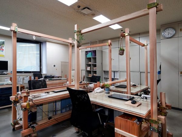 日建設計の都市部門と協力して2019年秋に開催したイベント「OUT DOOR LOUNGE」の様子