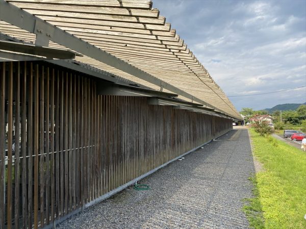 那珂川町馬頭広重美術館の外観（写真：宮沢洋、以下も）