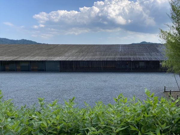 那珂川町馬頭広重美術館の外観（写真：宮沢洋、以下も）