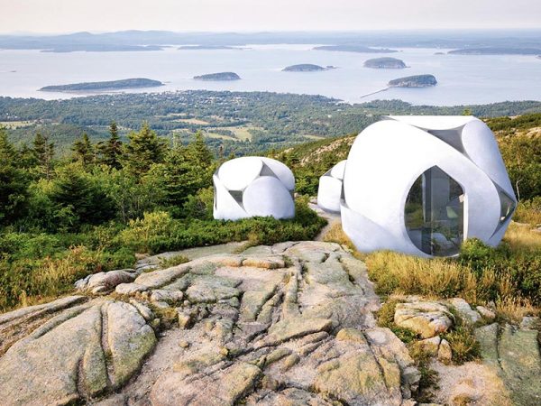 当初はコンパクトなグランピング用として商品化が予定されている　©CLOUDS Architecture Office