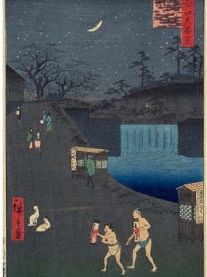 江戸時代の関東平野の河川再現図。これだけの河川が東京湾に流れ込んでいたのである