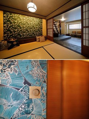 個性的な洋と和が融合したジャポネスクなモデルハウス（提供：リバー）