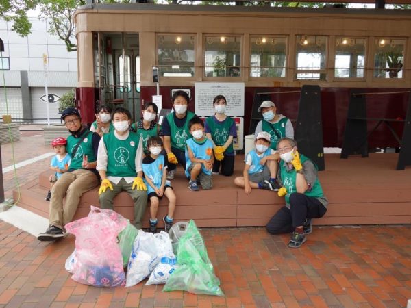 グリーンバードの活動（写真提供：大牟田ビンテージのまち）