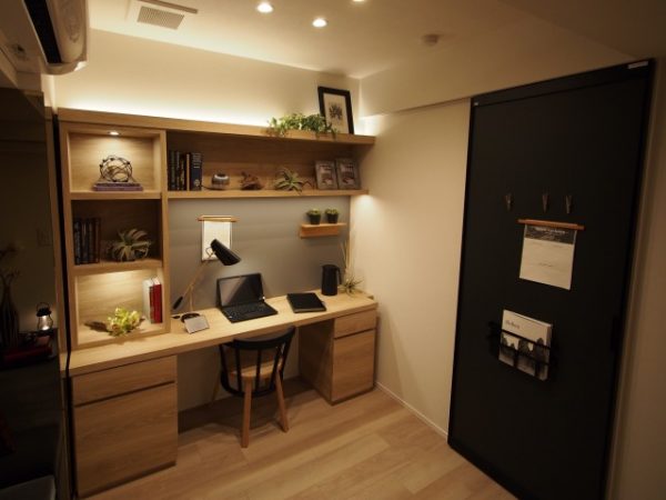 「リビオレゾン横濱ギャラリー」のエントランス。ここからマンション購入への夢が始まる