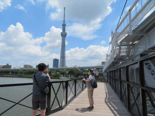 お茶の水駅周辺から秋葉原方向。駅も含め、周辺の建物はどんどん変化しているが、江戸時代以来の水面が残されていると思うと感慨深い