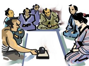 鎌倉時代には賭博は神事であったことが史料に残されている。人々は賭博に熱狂し、人生を掛けた勝負を行なった。勝つか負けるか、生きるか死ぬかの局面では縁起担ぎをしたくなるのが人情であろう