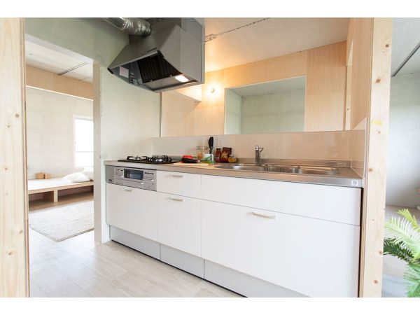 「タテ ニコイチ」の間取り図。写真提供：大阪府住宅供給公社