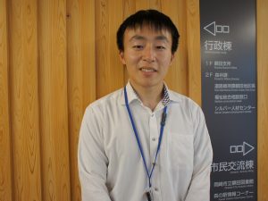 「岡崎の森林に寄り添っていただける方を増やしたい」と、岡崎市経済振興部森林課・髙田 欣岳さん
