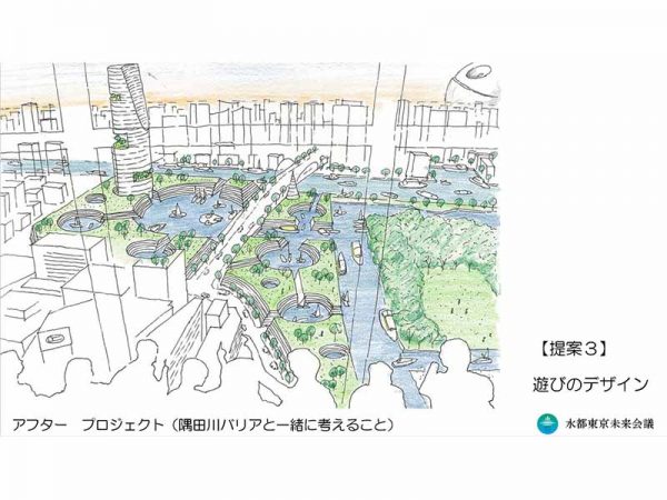 調整池と住宅開発が一体となって行われた越谷レイクタウン。ウォータースポーツも楽しめる