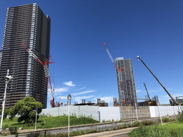 幕張ベイパークの開発状況(幕張新都心若葉住宅地区のまちづくり)