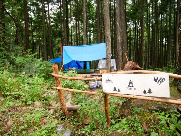 2020年11月にオープンした第１期のレンタル区画。柵や玄関口は利用者が自分で作ったもの