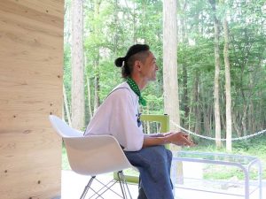 「もりくらす」のオーナー植木さん。終始穏やかに楽しそうに、仕事への想いを語ってくれた