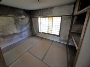 改修前の居室。1959年の建設当時の仕様だ