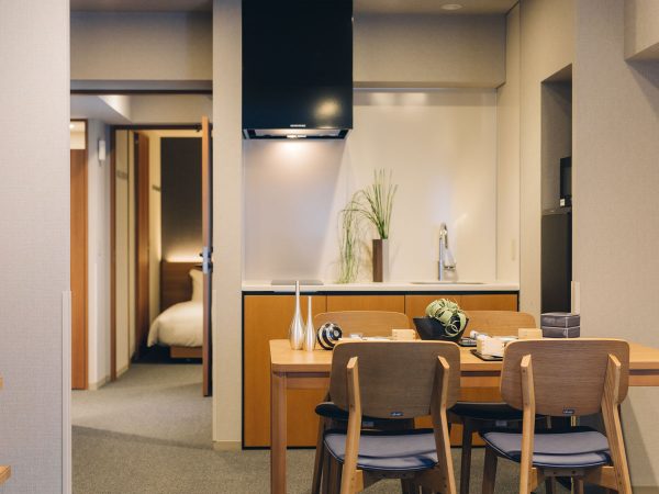 スーペリア2ベッドルームスイートの部屋タイプ。写真提供：MIMARU SUITES 京都四条