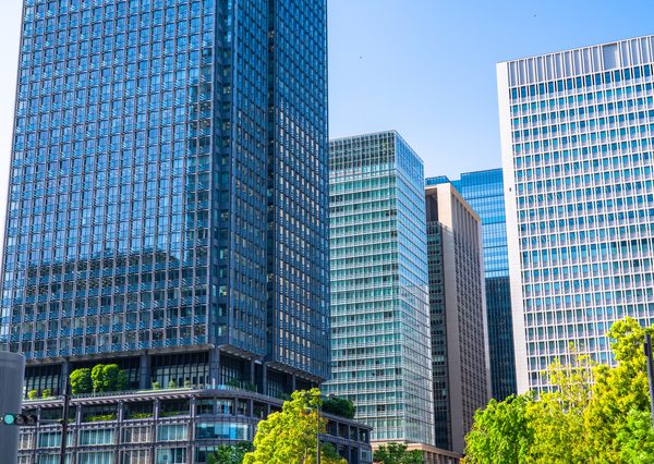東京都のオフィス街