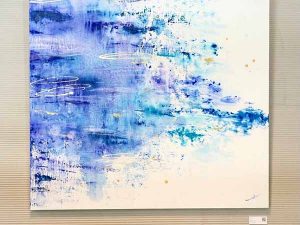 今回展示されたのは、注目のアーティスト「U-ku」さんの作品