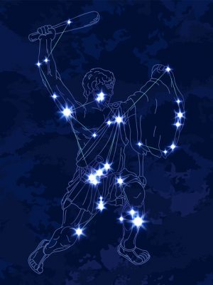 冬の星座の代表格オリオン座。その歴史は古く、古代メソポタミア文明を作ったシュメール人が「アヌの真の羊飼い」と名付け、その原型となった