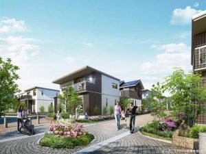 “災害対応力”のあるタウン設計と災害からの回復力＝レジリエンス機能を持つ、フルスペック住宅