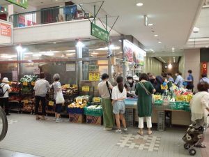 駅前の商業施設も賑わっており、下町的な雰囲気もある