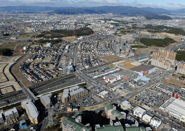 「くずはローズタウン」など、大規模なまちづくりを手がけてきた