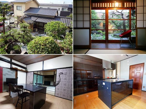 末次さんが営むもう一つの宿「スミツグハウス グランパ」。持ち主と定期借家契約を結び、簡易宿所にリノベした。2019年の建築基準法改正で200m2未満の住宅の用途変更が申請不要になったことを活用している。「リノベーションしやすい環境になりつつある」と末次さん（写真提供：末次宏成）