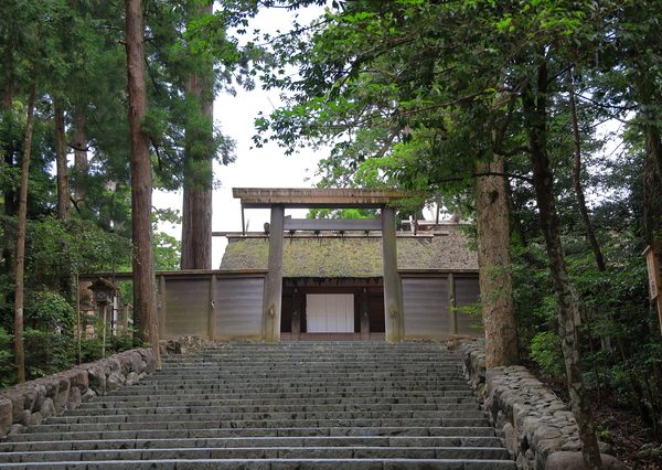 伊勢神宮　正宮である皇大神宮