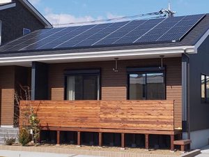 本体価格599万円（税込）のエネルギー機能も考えられたシンプルな規格型平屋住宅