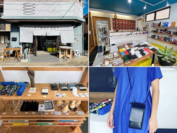 「MAEBARU BOOKSTACKS」の前で、後原宏行さん</br>店舗を改修する際、前面外壁を2ｍセットバックして通りとの間にスペースをつくり、ベンチを置いた