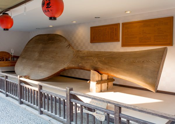 宮島の大しゃもじ