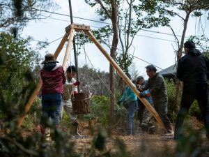 参加者の中には「幼い頃に見たことがある」という年配者もいたそうだが、ほとんどの人が未経験。忘れられない体験となっただろう