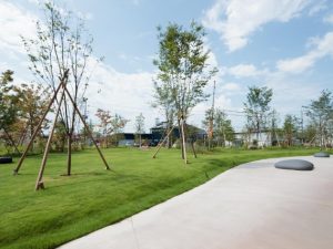 万葉植物に彩られた「万葉の庭」