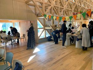 小部屋の活動室と大廊下をつなげて使うなど、自由な使い方ができる（写真提供：リニモテラス指定管理者）