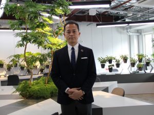 パソナ・パナソニック ビジネスサービス株式会社</br>
代表取締役副社長 岩月隆一氏
