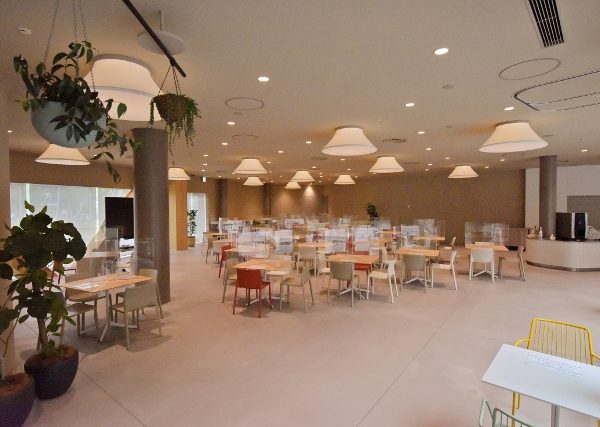 開放感のある広々とした「太陽のホール」