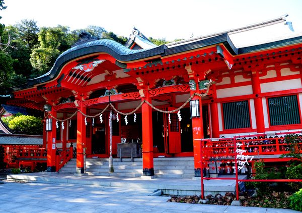 和歌山市加太にある淡嶋神社本殿