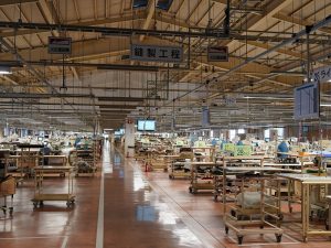 縫製部署の様子