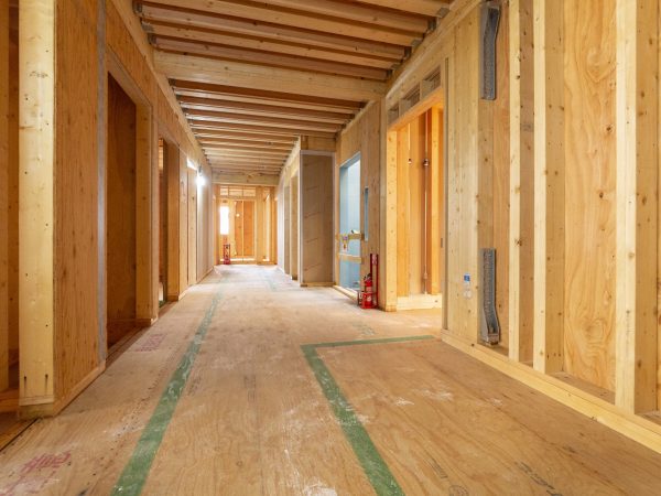 施工中のMOCXION INAGI（画像提供：三井ホーム）