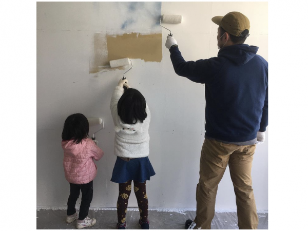 改修前の様子。建具や内装の施工は名古屋市中村区の大門商店街に工房を構える「soiro living」が手掛けた