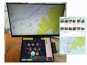ほかにはない自分だけのMAPが完成！ お店などのURLも記載されているので、公式ホームページの情報を確認することも可能