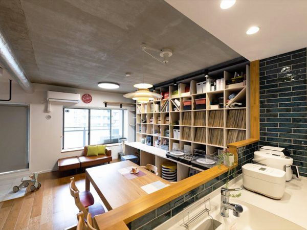 リフォーム前<BR>
共働き、子育て世代の中古マンション購入＋リフォーム