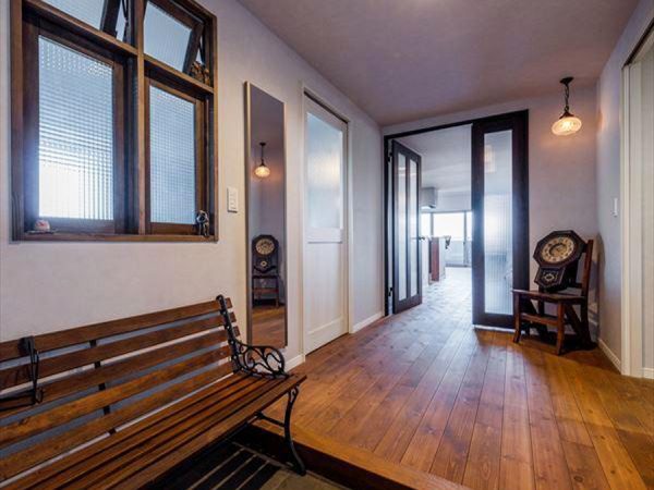 リフォーム後のプラン図<BR>
3LDKのファミリー向けの間取りを、シニア夫婦2人のための終の棲家にリフォーム。間取りを見直すことで、家の中のどこにいても気持ちのいい空間になるよう設計されている（第8回トクラス選手権 最優秀賞/設計・施工：LOHAS studio 越谷）
